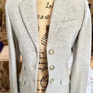 Lauren Ralph Lauren Women's Light Gray Blazer